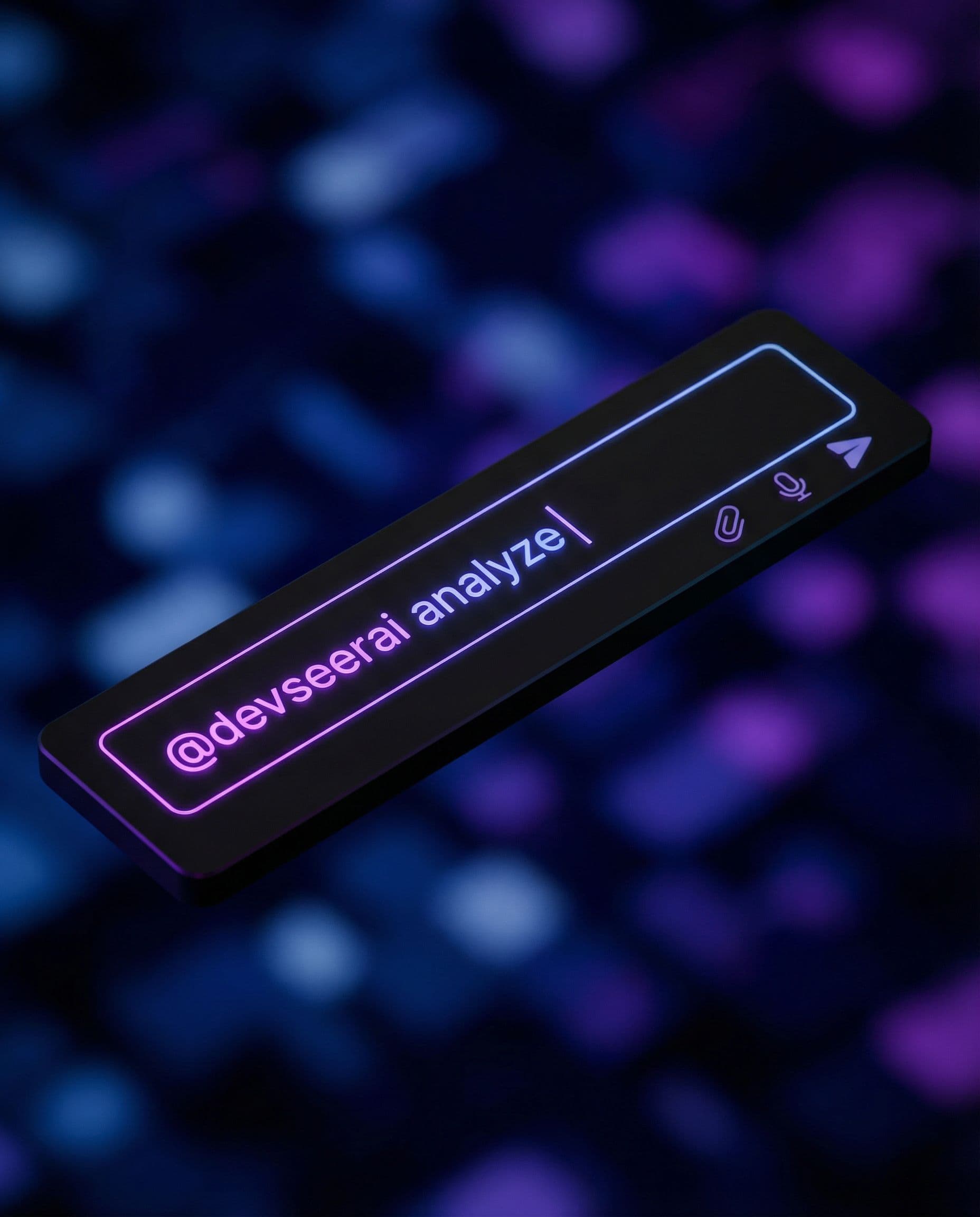 2. Comment to trigger analysis